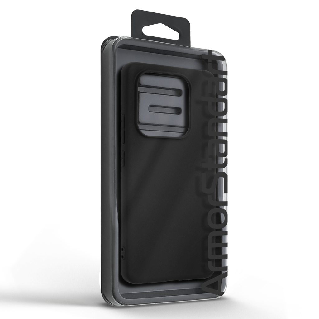 Чохол до мобільного телефона Armorstandart Matte Slim Fit Xiaomi Redmi Note 14 5G Black (ARM79724) - зображення 5