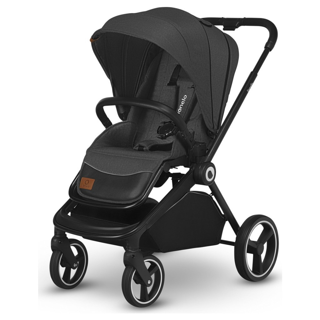 Коляска Lionelo 3 в 1 Mika Grey Graphite (LO-MIKA 3IN1 GREY GRAPHITE) - зображення 2