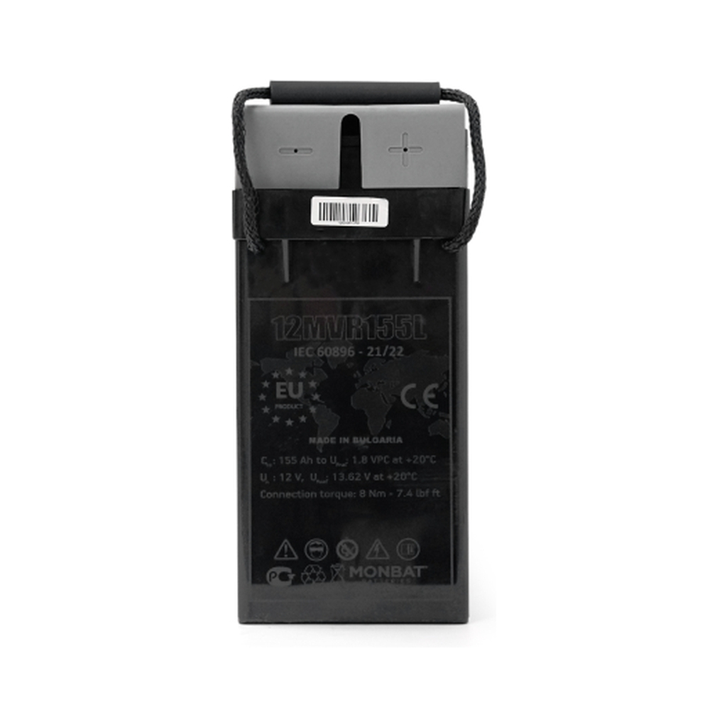 Батарея до ДБЖ MONBAT 12V-155Ah, AGM FRONT TERMINAL (12MVR155L) - зображення 2