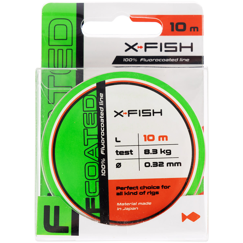 Флюорокарбон X-Fish FCoated 10m 0.32mm 8.3kg (1917.01.29) - зображення 2