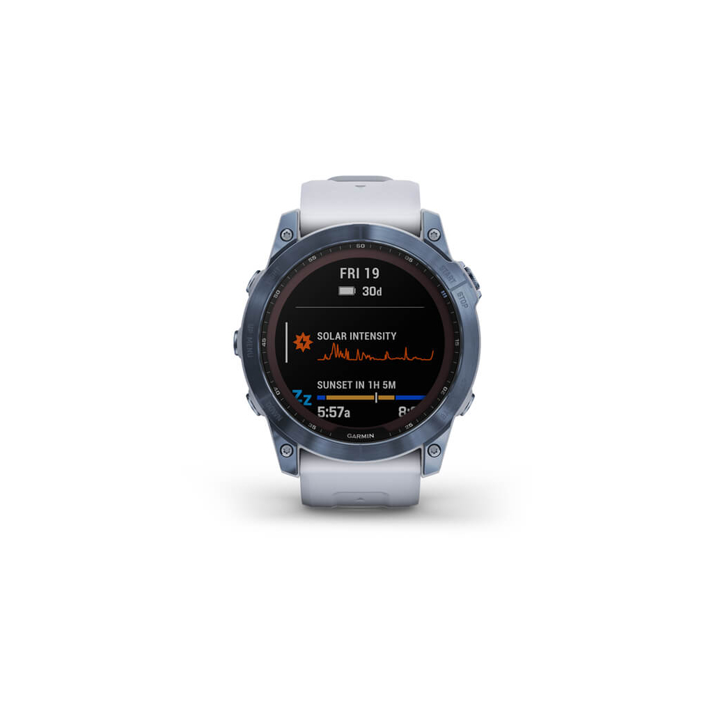Смарт-годинник Garmin fenix 7X Sapph Sol Mineral Blue, GPS (010-02541-15) - зображення 2