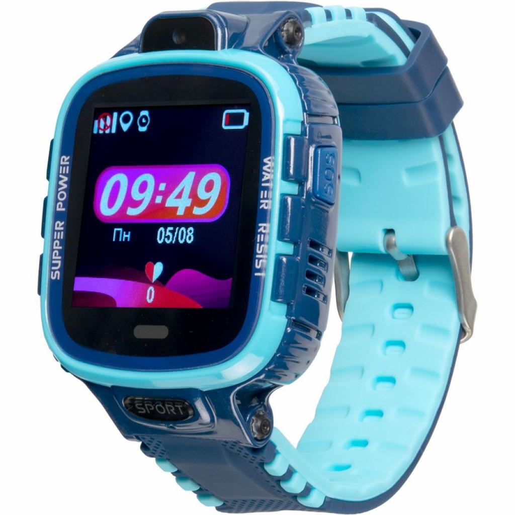 Смарт-годинник Gelius Pro GP-PK001 (PRO KID) Blue Kids smart watch, GPS tracker - зображення 1
