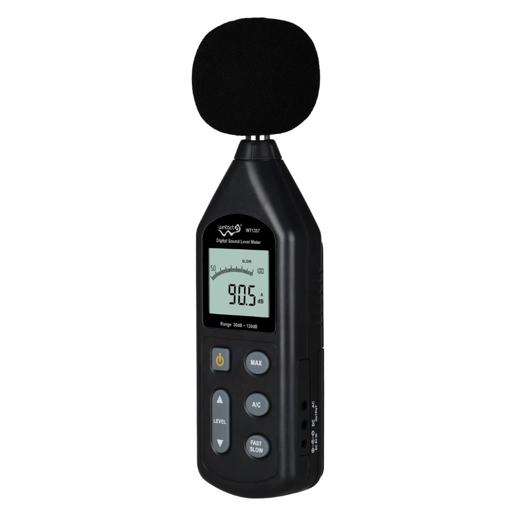 Вимірювач рівня шуму Wintact 30-130 дБ (WT1357) - зображення 3