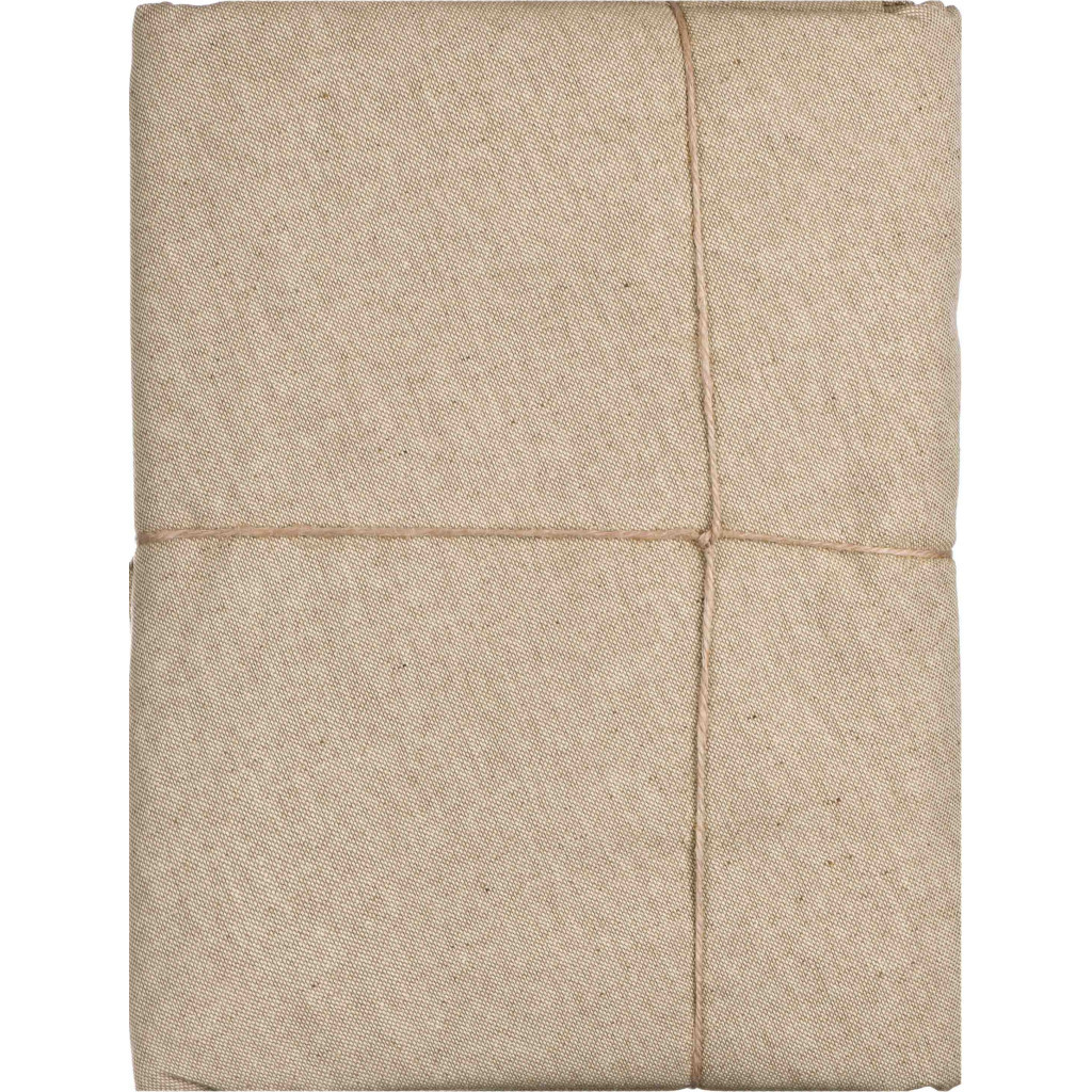 Скатертина Ardesto Oliver, 100% бавовна, шоколад 120х136 см (ART07OR) - зображення 2