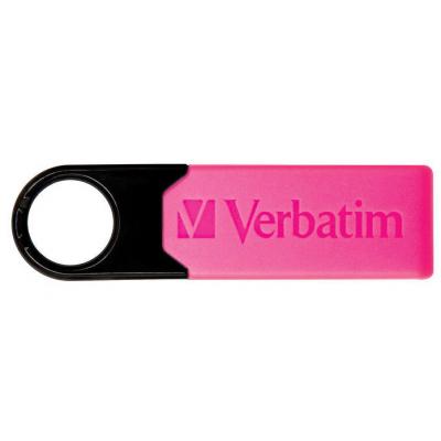 USB флеш накопичувач Verbatim 8GB Micro+ Hot Pink USB 2.0 (97757) - зображення 1