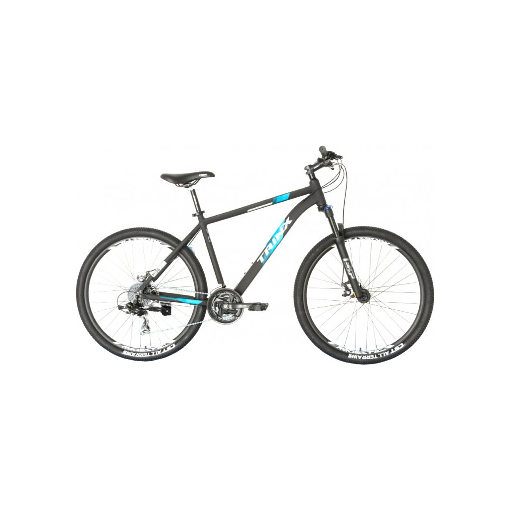 Велосипед Trinx M136 Elite 27.5" рама-19" Matt-Black-Grey-Blue (M136Elite.19MBGB) - зображення 1