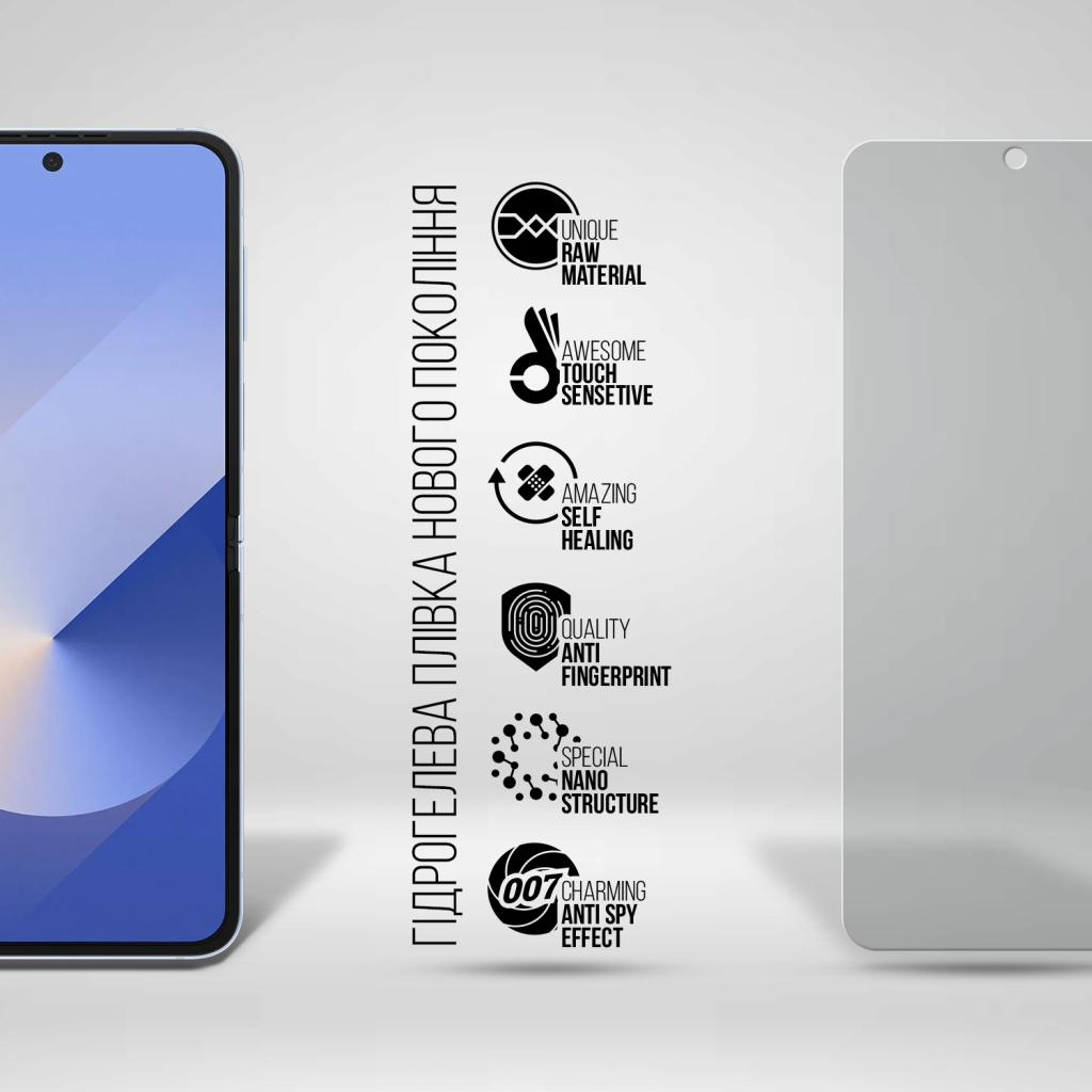 Плівка захисна Armorstandart Anti-spy Samsung Flip 6 (SM-F741) (ARM79591) - зображення 3