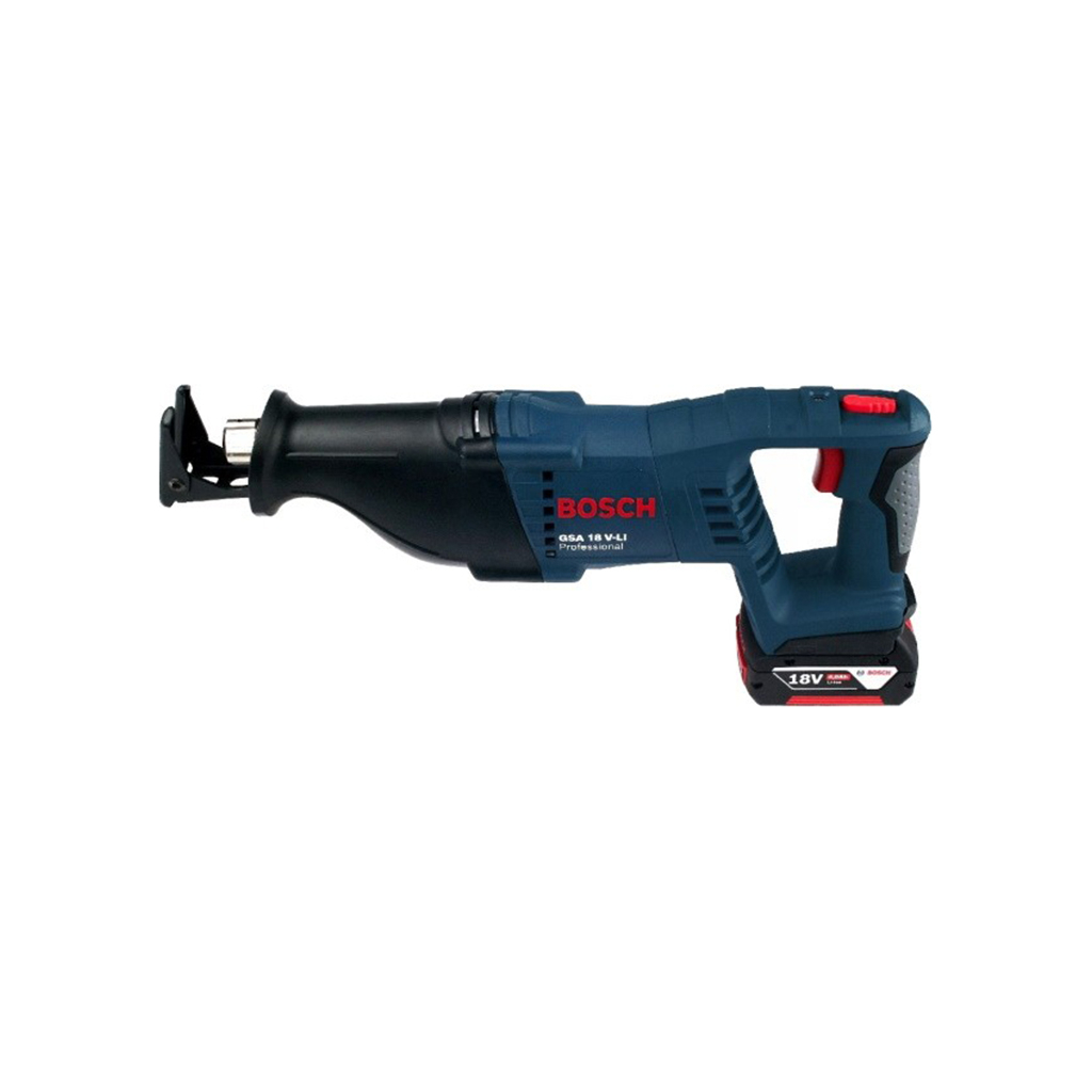 Шабельна пила Bosch GSA 18 V-LI + GBA 18 4,0 Ач + GAL 18V-40 (0.615.990.L6H) - изображение 4