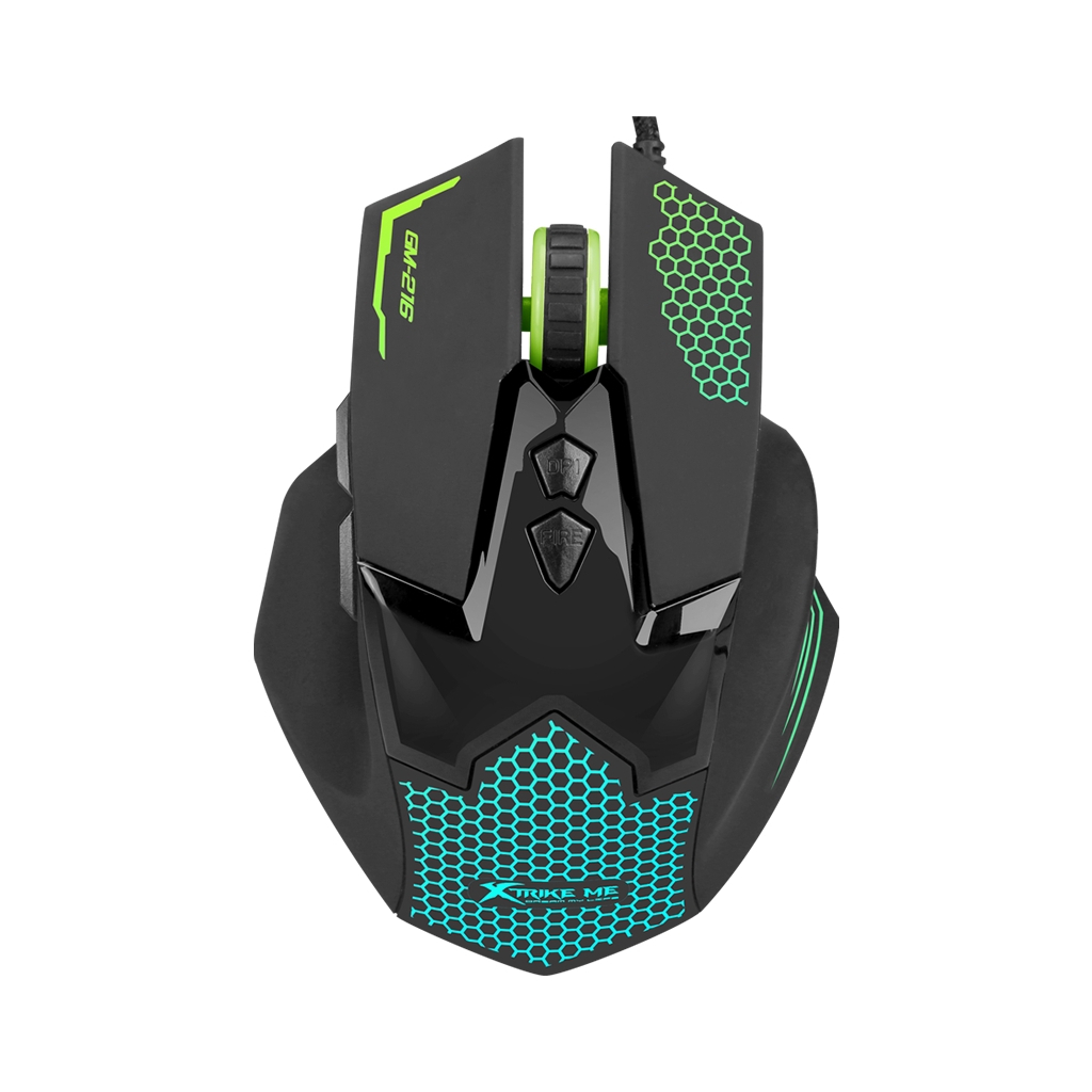 Мишка Xtrike ME GM-216 RGB USB Black (GM-216) - зображення 1