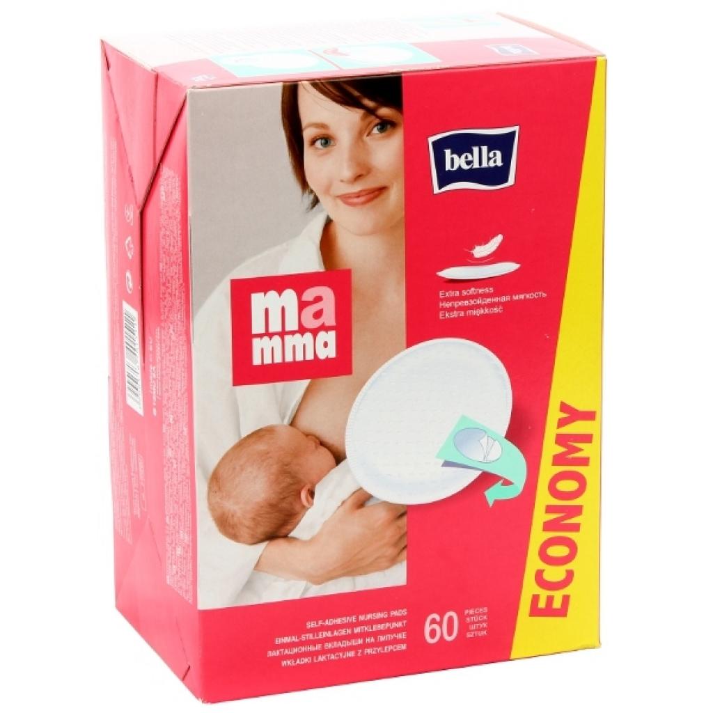 Вкладиш для бюстгальтера Bella Мamma с липкой полоской 60 шт (5900516402358) - зображення 1