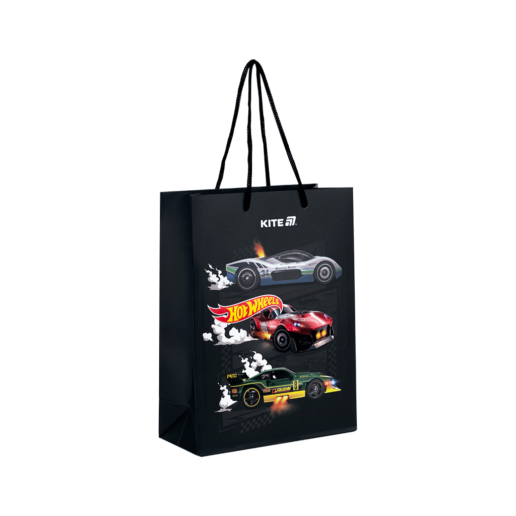 Подарунковий пакет Kite Hot Wheels, 18х24 см (HW25-265) - изображение 1