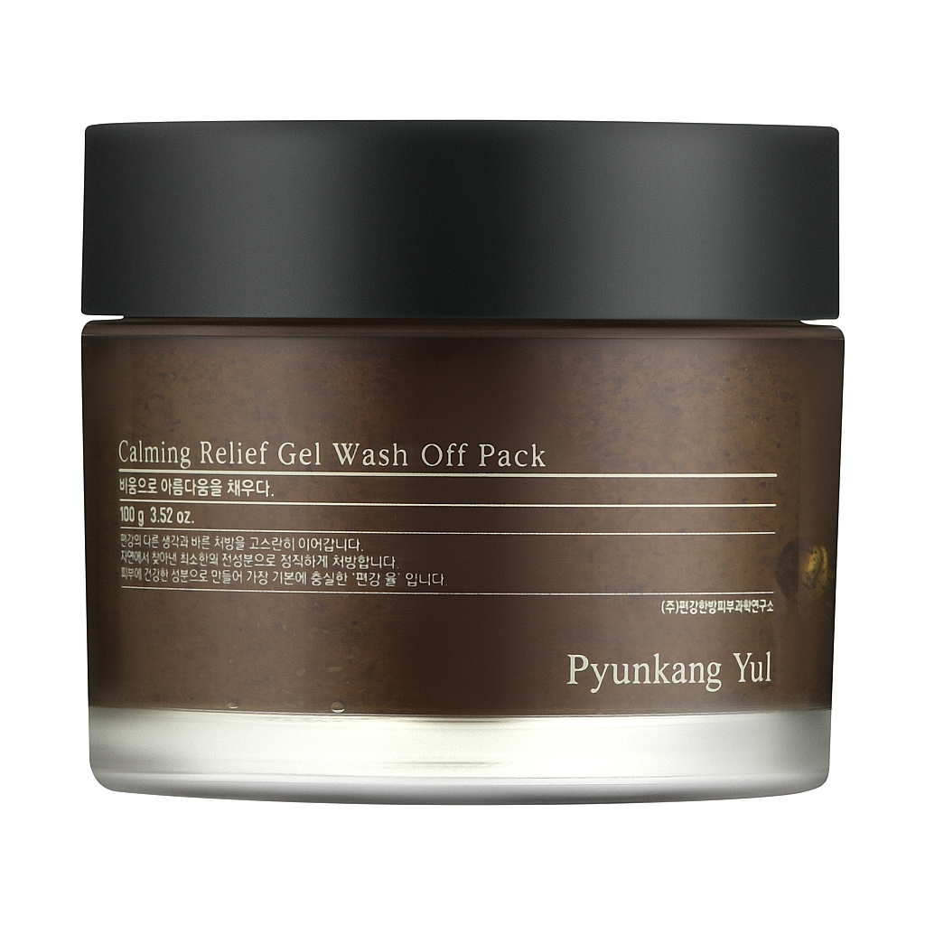 Маска для обличчя Pyunkang Yul Calming Relief Gel Wash Off Pack Заспокійлива гелева 100 г (8809486683446) - изображение 1