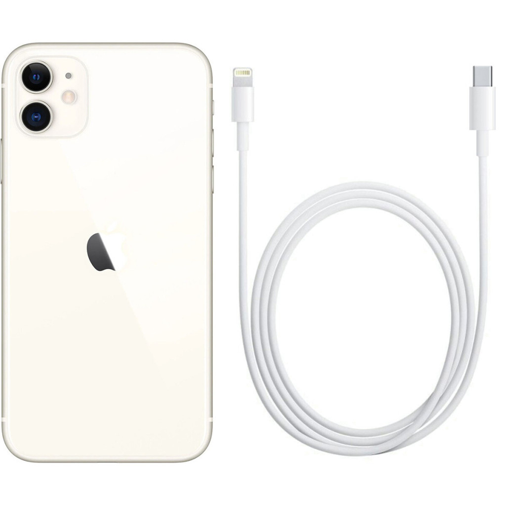 Мобільний телефон Apple iPhone 11 64Gb White (MHDC3) - зображення 4
