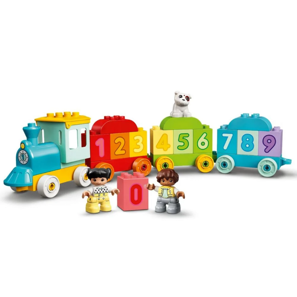 Конструктор LEGO Duplo Потяг із цифрами — вчимося рахувати 23 деталі (10954) - зображення 6