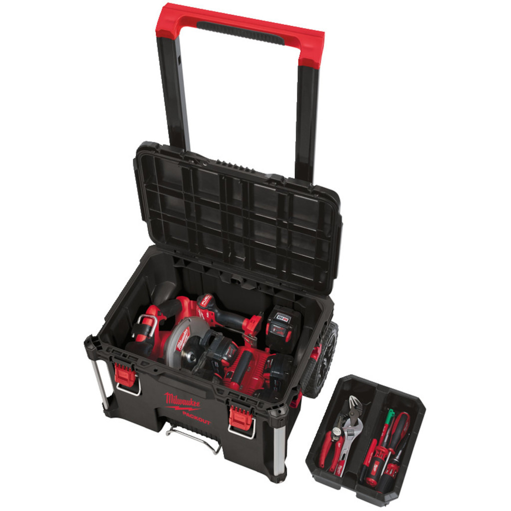 Ящик для інструментів Milwaukee на колесах PACKOUT (4932464078) - зображення 4