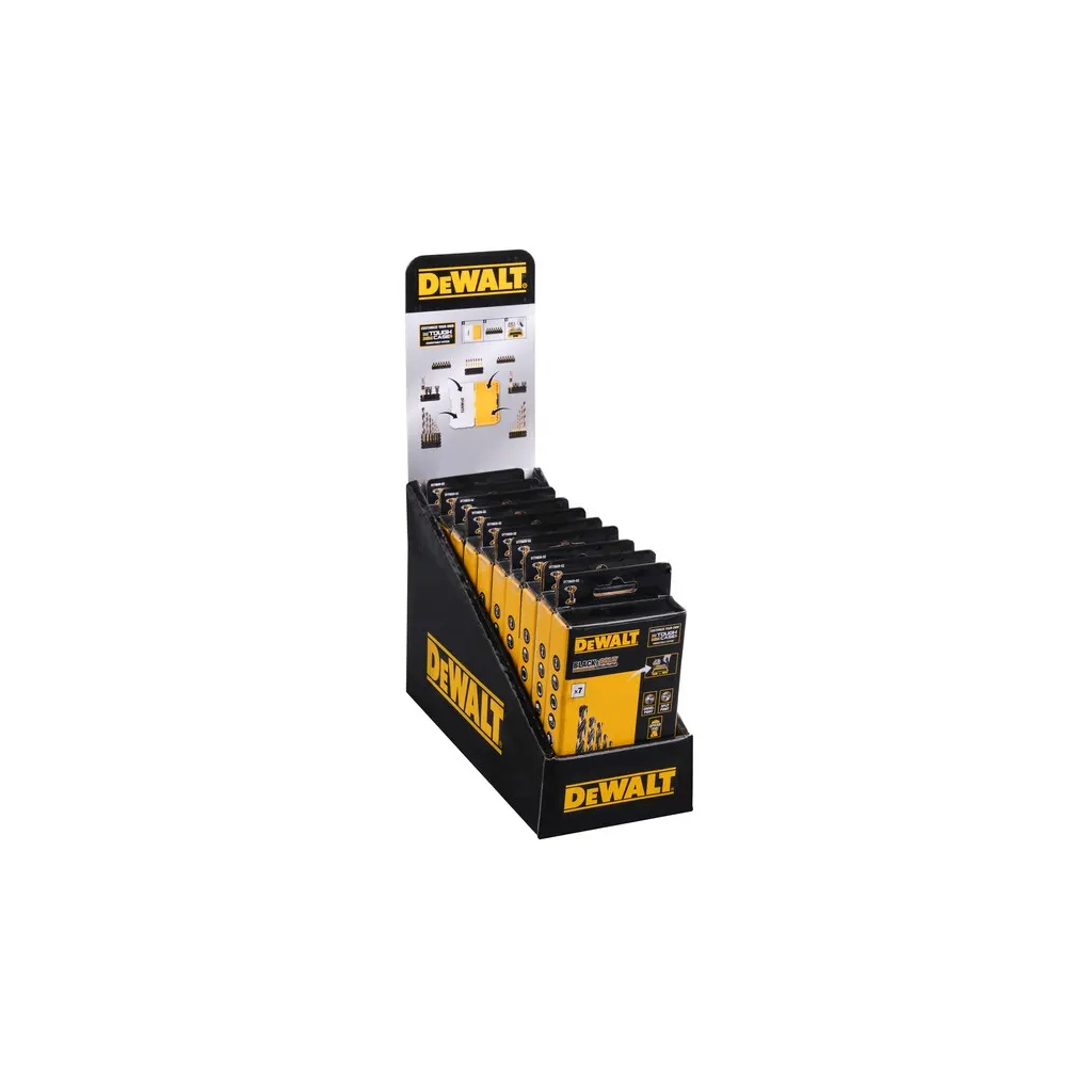 Набір свердл DeWALT у касеті для Tough Case, по металу Black&Gold, 8 шт (DT70829) - зображення 2
