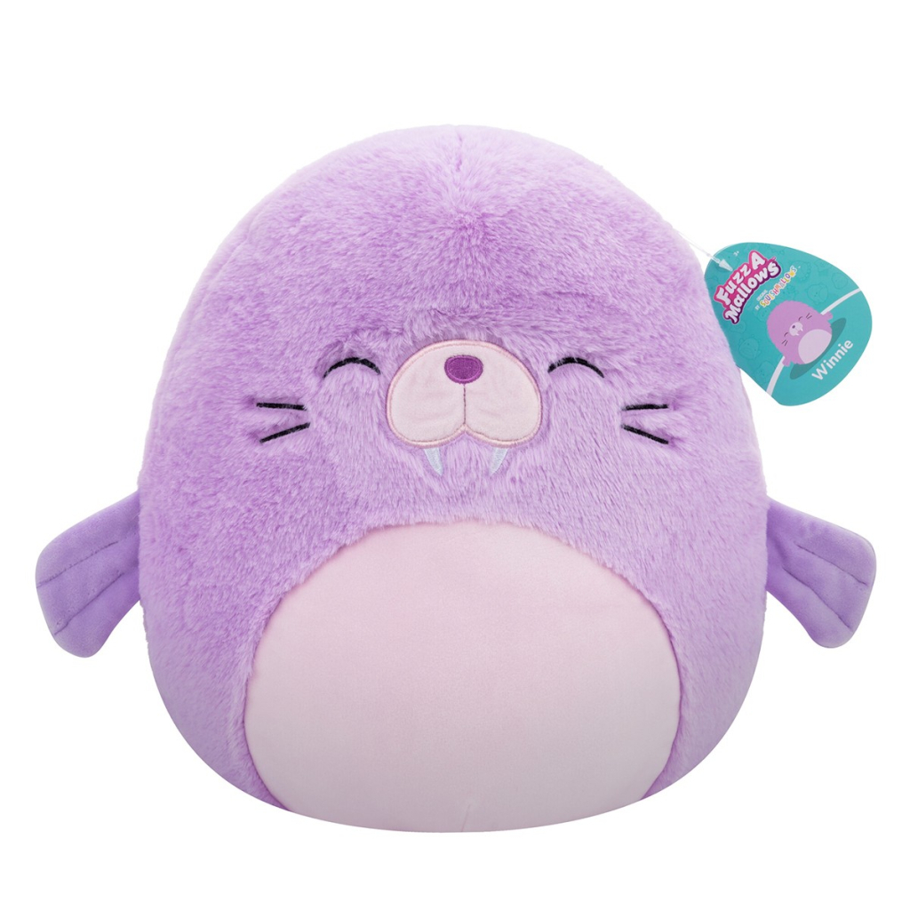 М'яка іграшка Squishmallows Морж Вінні 30 см (SQCR06680) - зображення 7