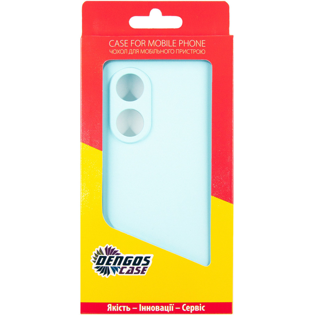 Чохол до мобільного телефона Dengos Soft Oppo A58 4G (ice blue) (DG-TPU-SOFT-35) - зображення 5