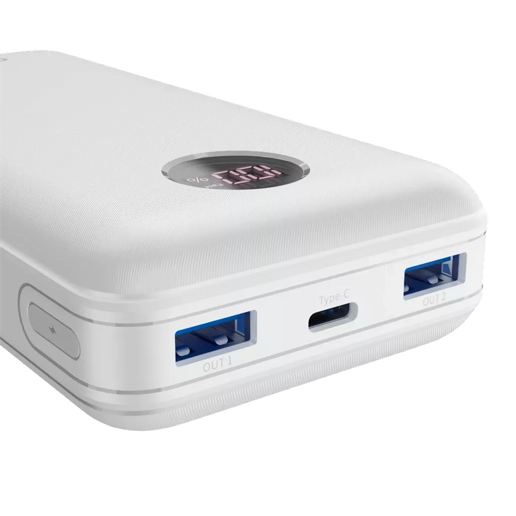 Батарея універсальна Canyon PB-2002 20000mAh, PD/20W, QC/3.0/22.5W, White (CNE-CPB2002W) - зображення 3