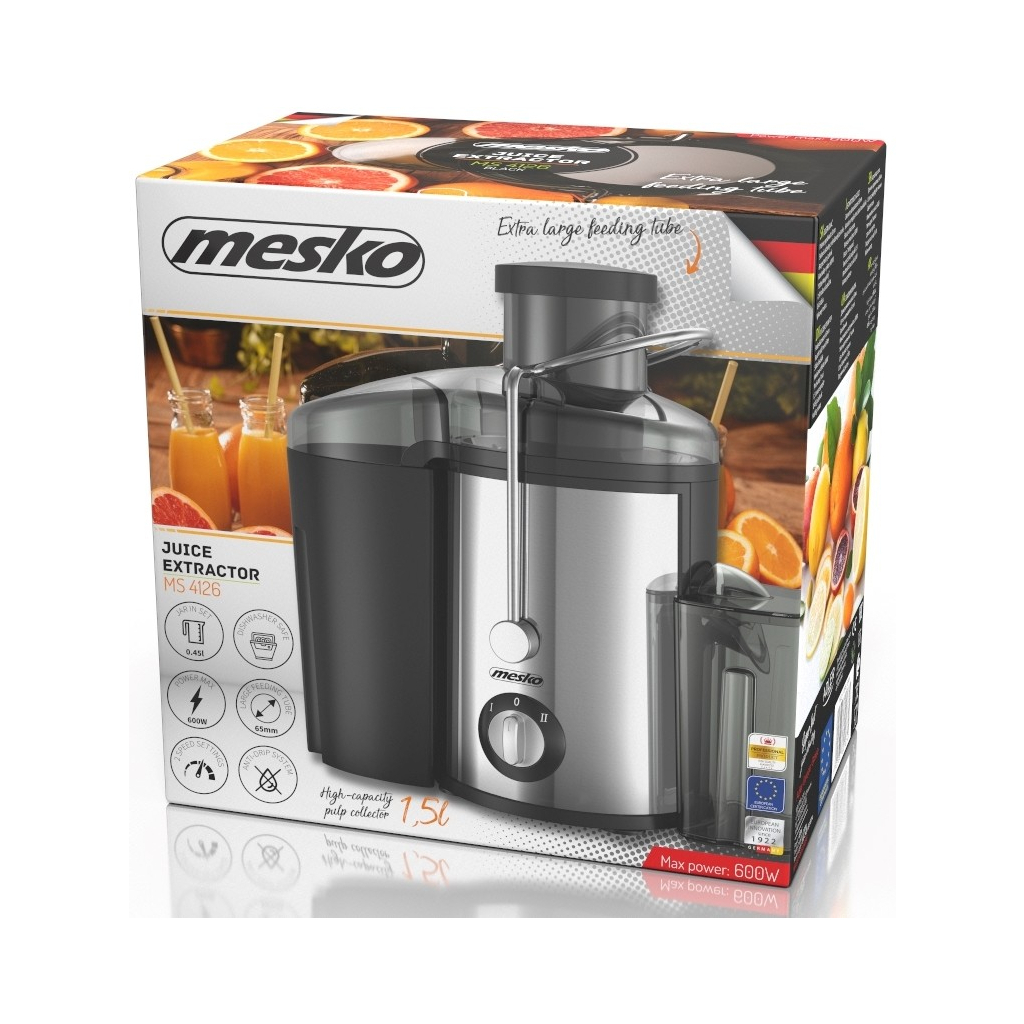 Соковижималка Mesko MS4126B - зображення 8