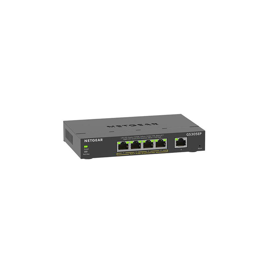 Комутатор мережевий Netgear GS305EP-100PES - зображення 2