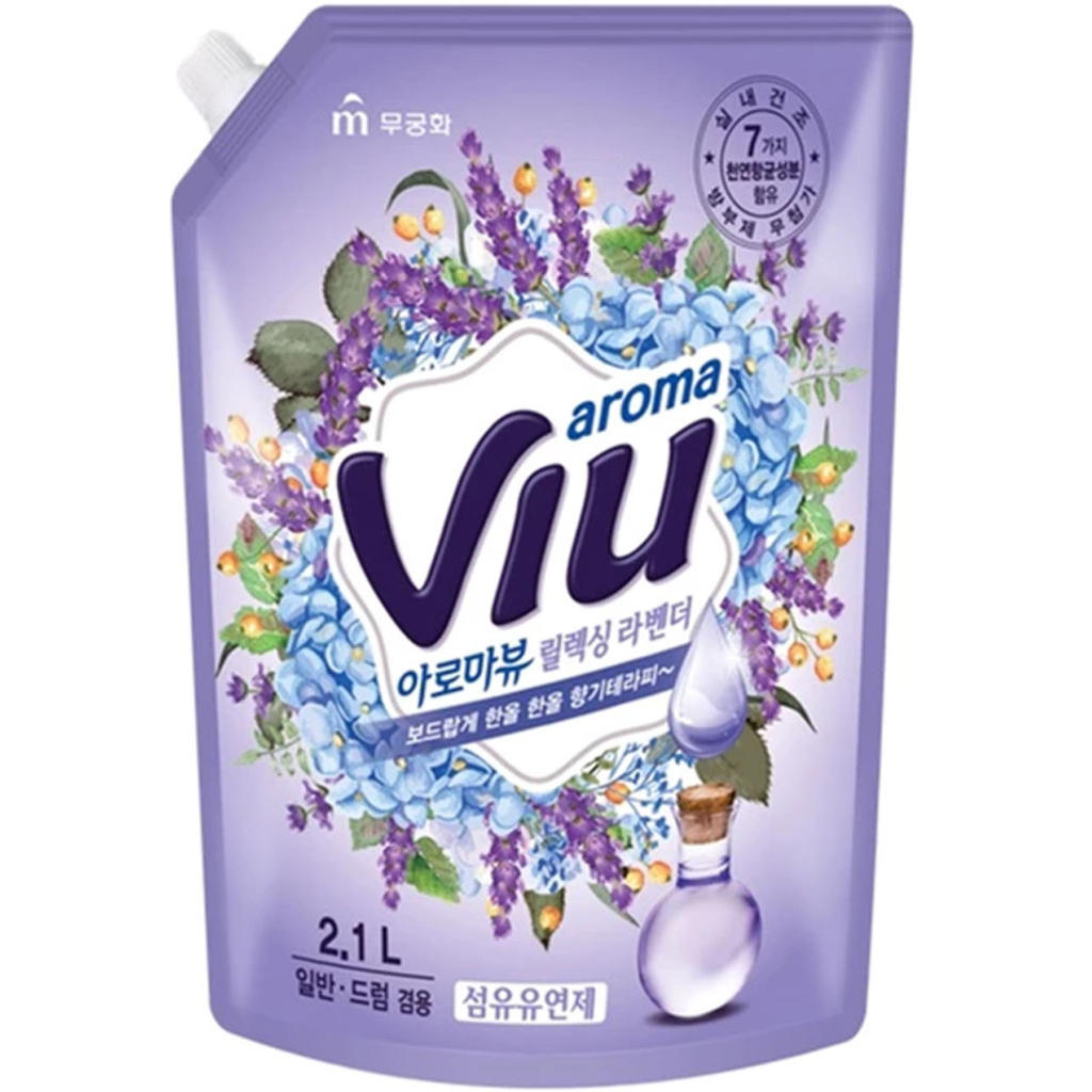 Кондиціонер для білизни Mukunghwa Fabric Softener Aroma VIU Lavender 2.1 л (8801173602266) - зображення 1