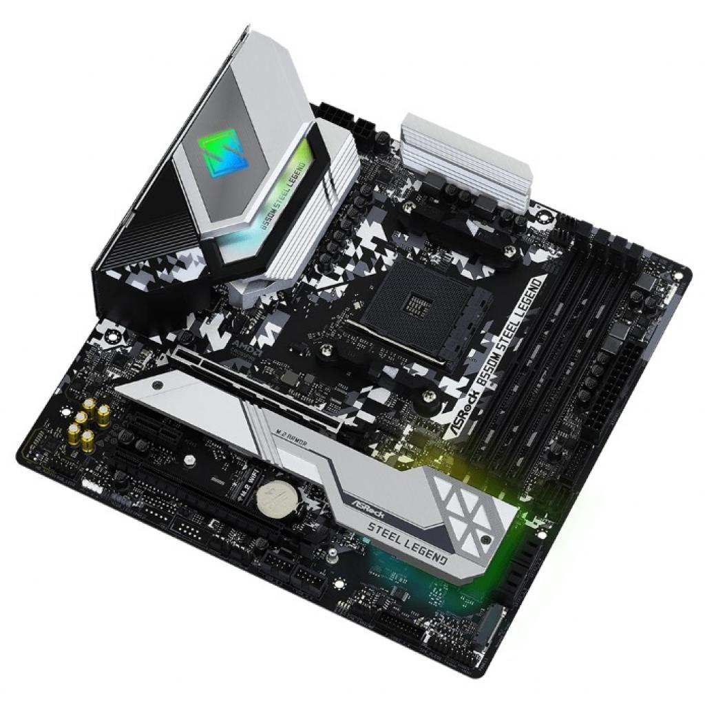 Материнська плата ASRock B550M STEEL LEGEND - зображення 5