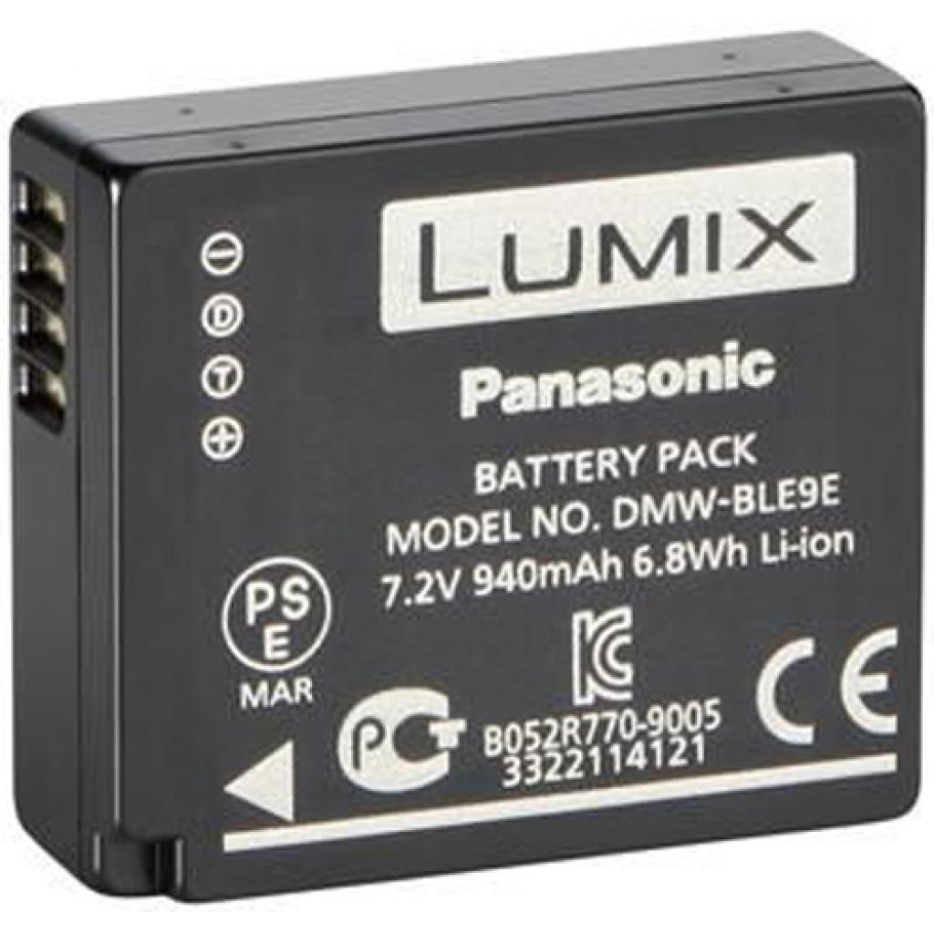 Акумулятор до фото/відео Panasonic DMW-BLE9E для Lumix: DMC-GF3/DMC-GF5 (DMW-BLE9E) - зображення 1