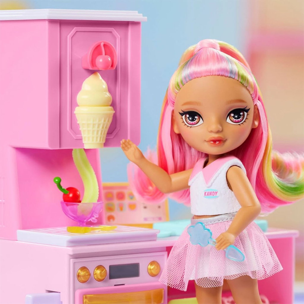Лялька Rainbow High серії Littles - Кондитерська Кенді (522058) - зображення 11