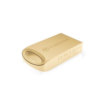 USB флеш накопичувач Transcend JetFlash 510, Gold Plating (TS8GJF510G) - зображення 3