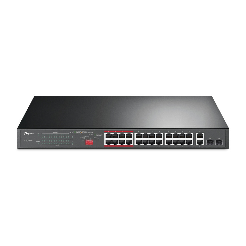 Комутатор мережевий TP-Link TL-SL1226P - зображення 1