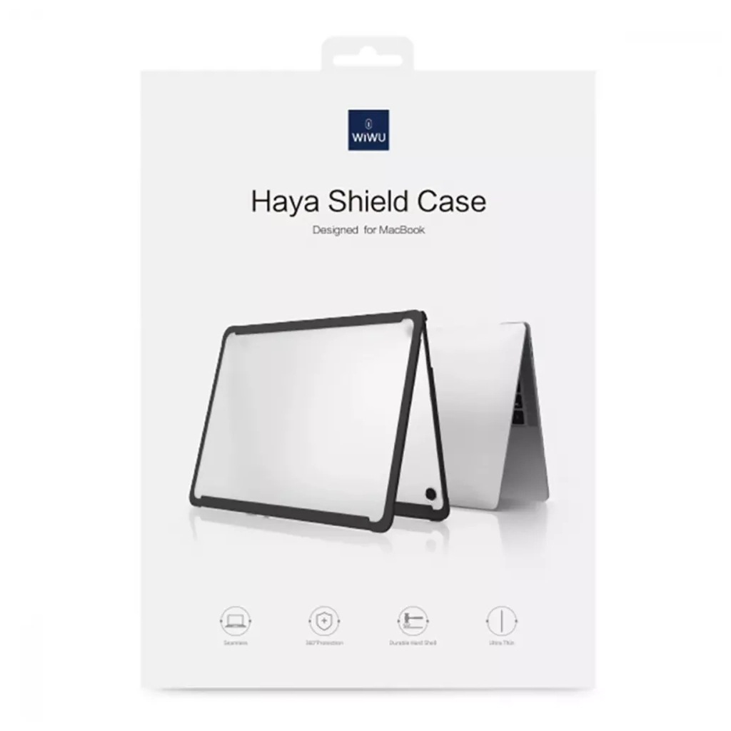 Чохол до ноутбука WIWU (накладка) 13,3 MacBook Air A2179/A2337 Haya, black (47398) - зображення 4