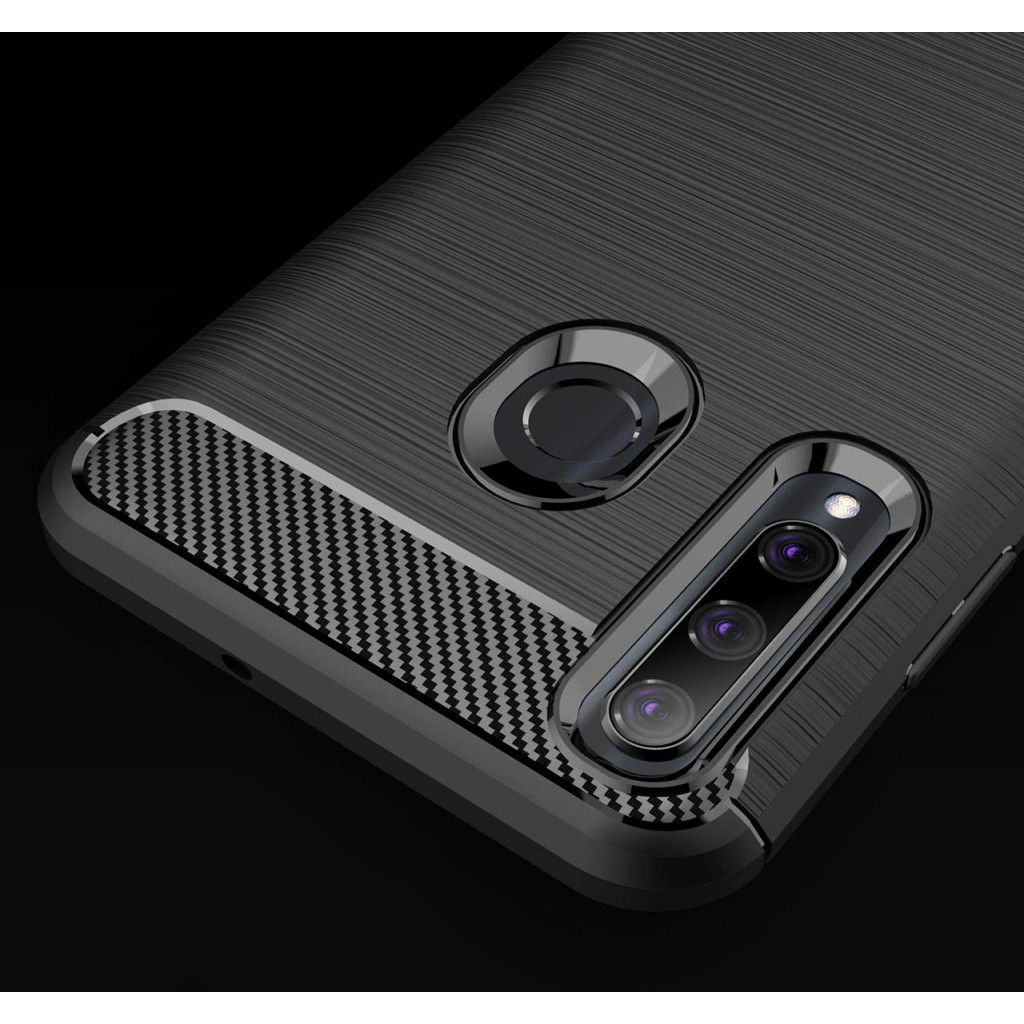 Чохол до мобільного телефона Laudtec Huawei P Smart 2019 Carbon Fiber (Black) (LT-PST19) - зображення 8