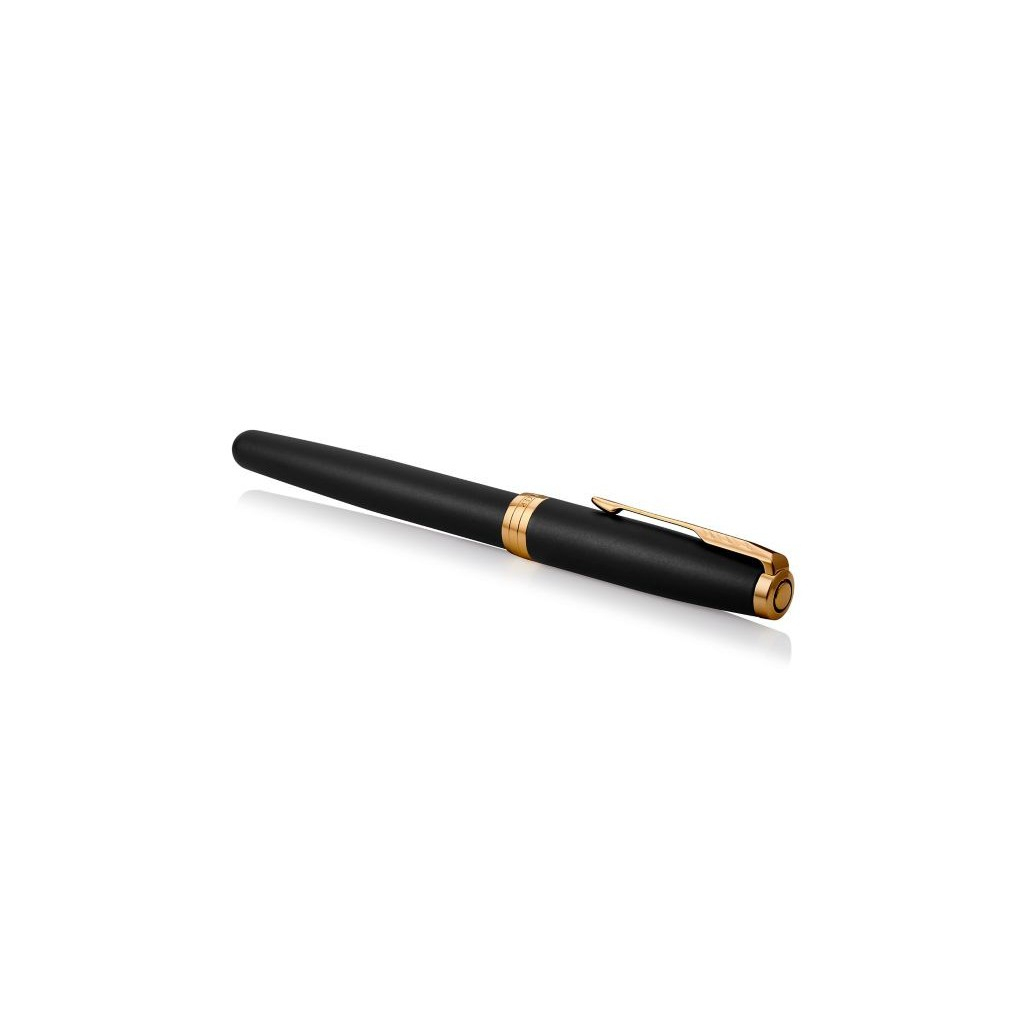 Ручка пір'яна Parker SONNET 17 Matte Black Lacquer GT  FP F (84 811) - зображення 4