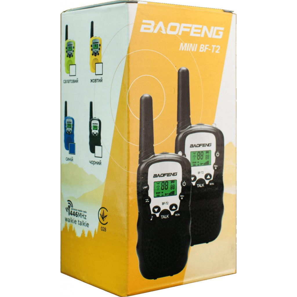 Портативна рація Baofeng MiNi BF-T2 PMR446 Blue (MiNiBFT2_BE) - зображення 7