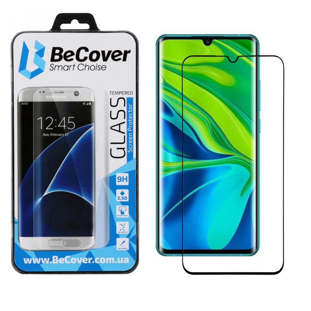 Скло захисне BeCover 3D Curved Edge для Xiaomi Mi Note 10 / CC9 Pro Black (704610) - зображення 1