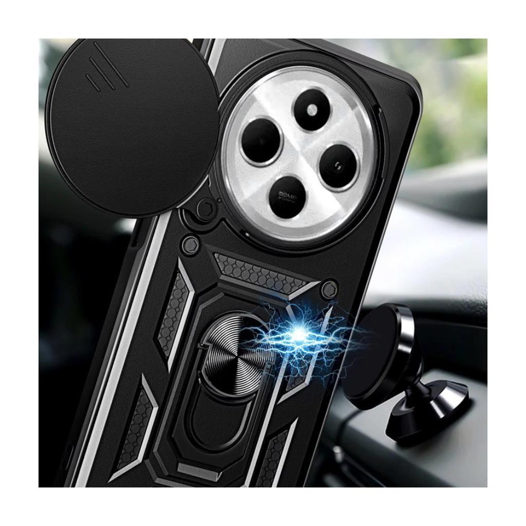 Чохол до мобільного телефона BeCover Military Xiaomi Redmi 14C 4G / Poco C75 Black (712489) - зображення 3