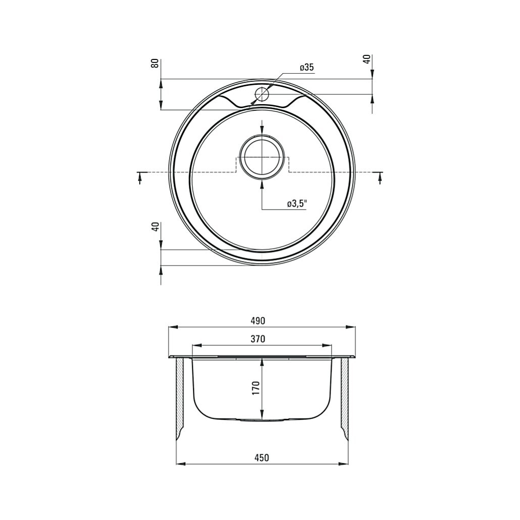 Мийка кухонна Deante Twist + зміш. BYU 60M (ZHCA0813) - зображення 5