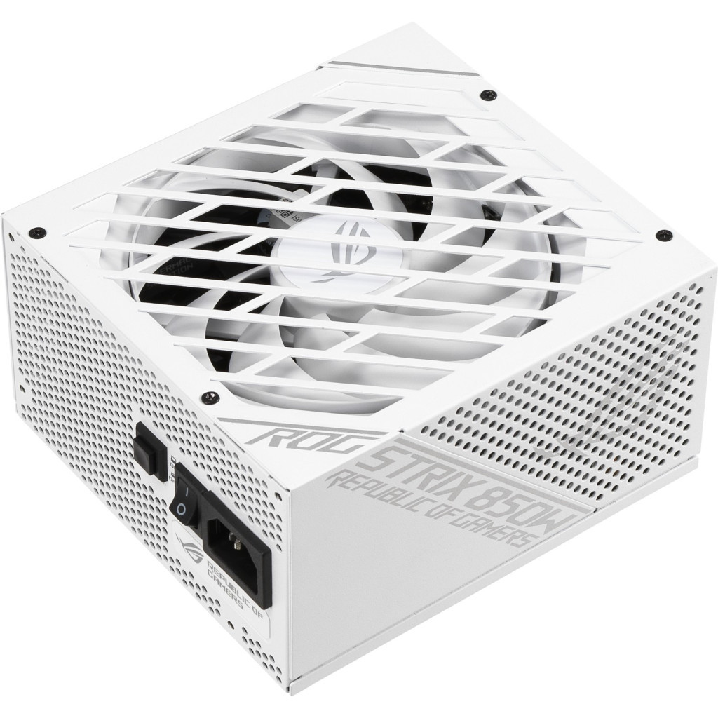 Блок живлення ASUS 850W ROG STRIX 80+ Gold White (90YE00A4-B0NA00) - изображение 2