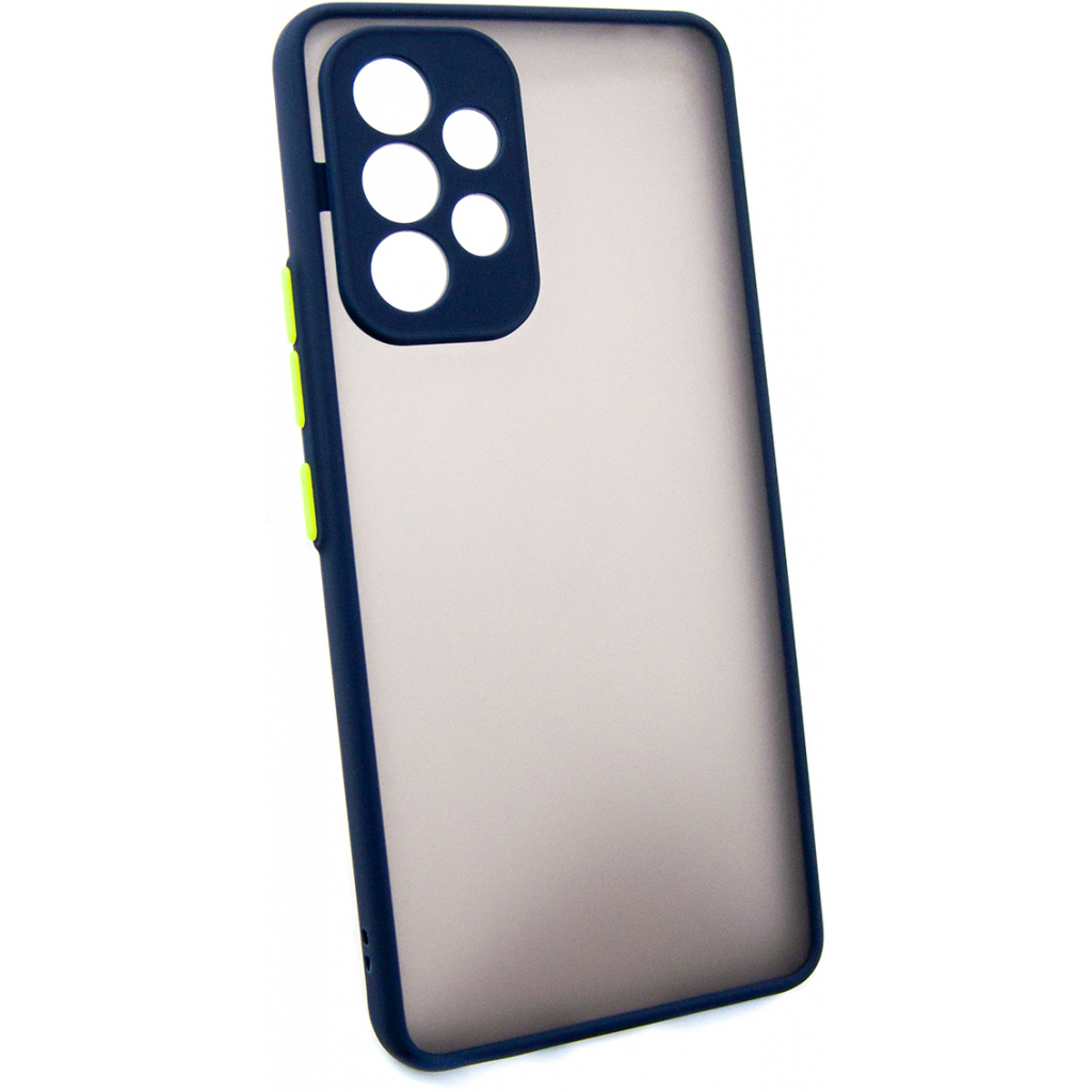 Чохол до мобільного телефона Dengos Matte Samsung Galaxy A53 (blue) (DG-TPU-MATT-101) - зображення 2