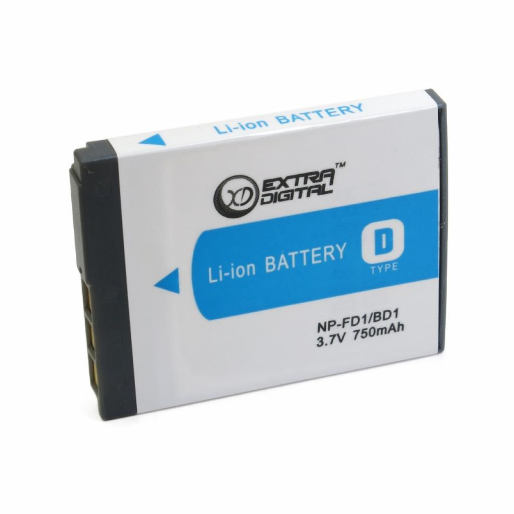 Акумулятор до фото/відео Extradigital Sony NP-BD1 (BDS2644) - зображення 1