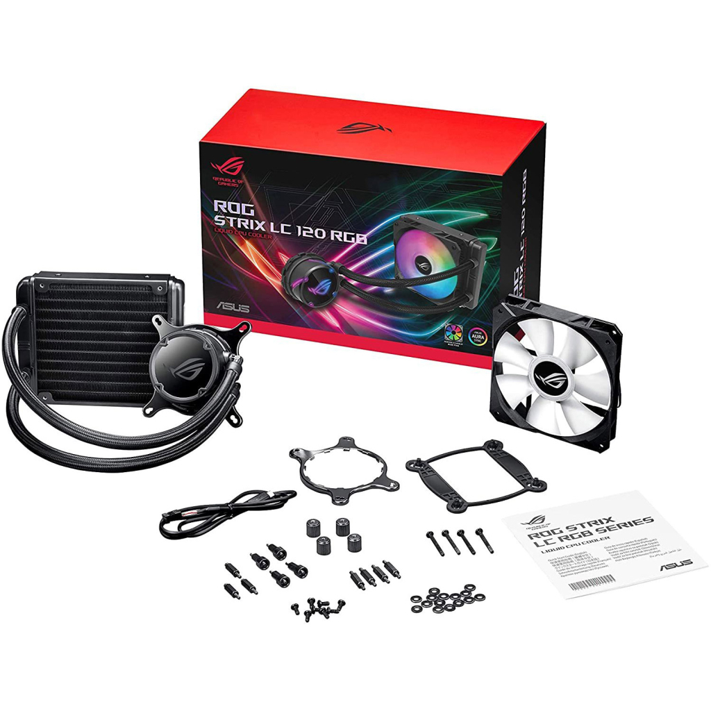 Система рідинного охолодження ASUS ROG-STRIX-LC-120 RGB (90RC0051-M0UAY0) - зображення 4