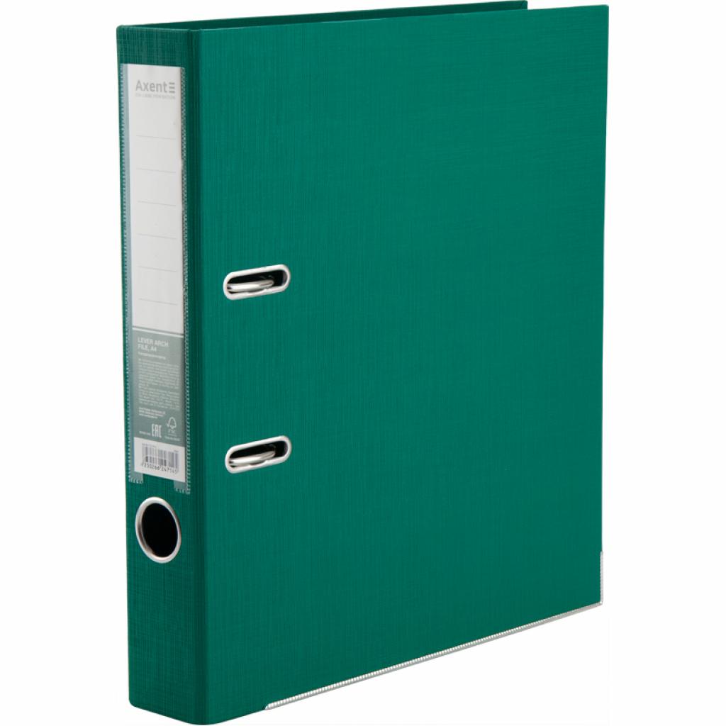 Папка - реєстратор Axent Prestige + А4 5 см Арочний зелена (1721-04C-A) - зображення 1