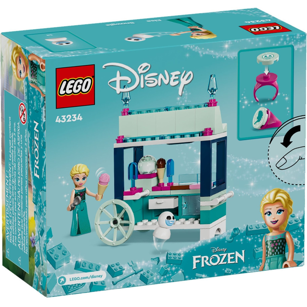 Конструктор LEGO Disney Крижані ласощі Ельзи 82 деталей (43234) - зображення 5