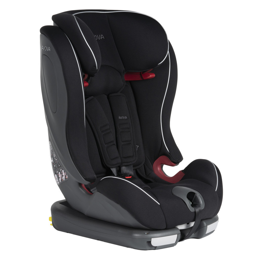 Автокрісло Avova Sperling-Fix i-Size 1-2-3 Pearl Black (4260621463011) - зображення 10
