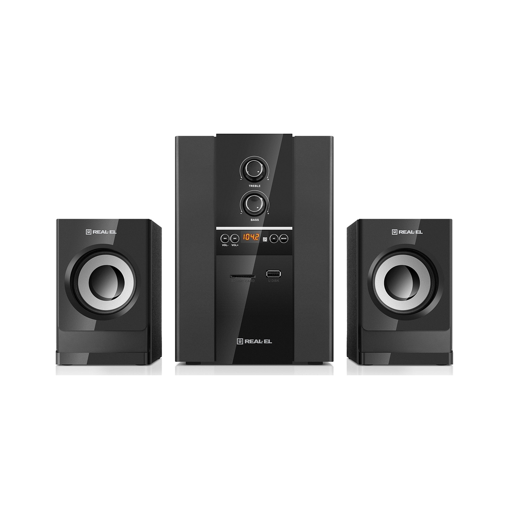 Акустична система REAL-EL M-355 Black (EL121300015) - зображення 3