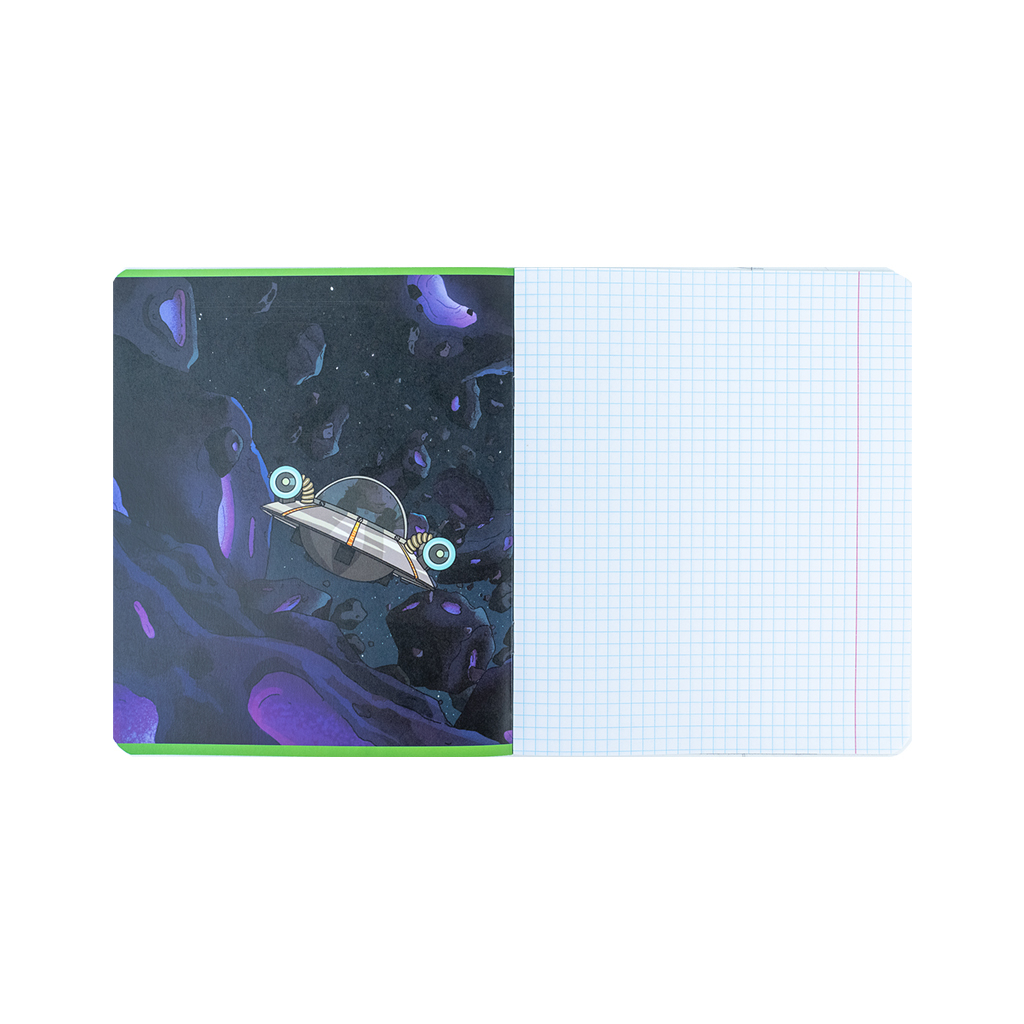 Зошит Kite Rick and Morty 18 аркушів, клітинка (RM24-236) - зображення 7