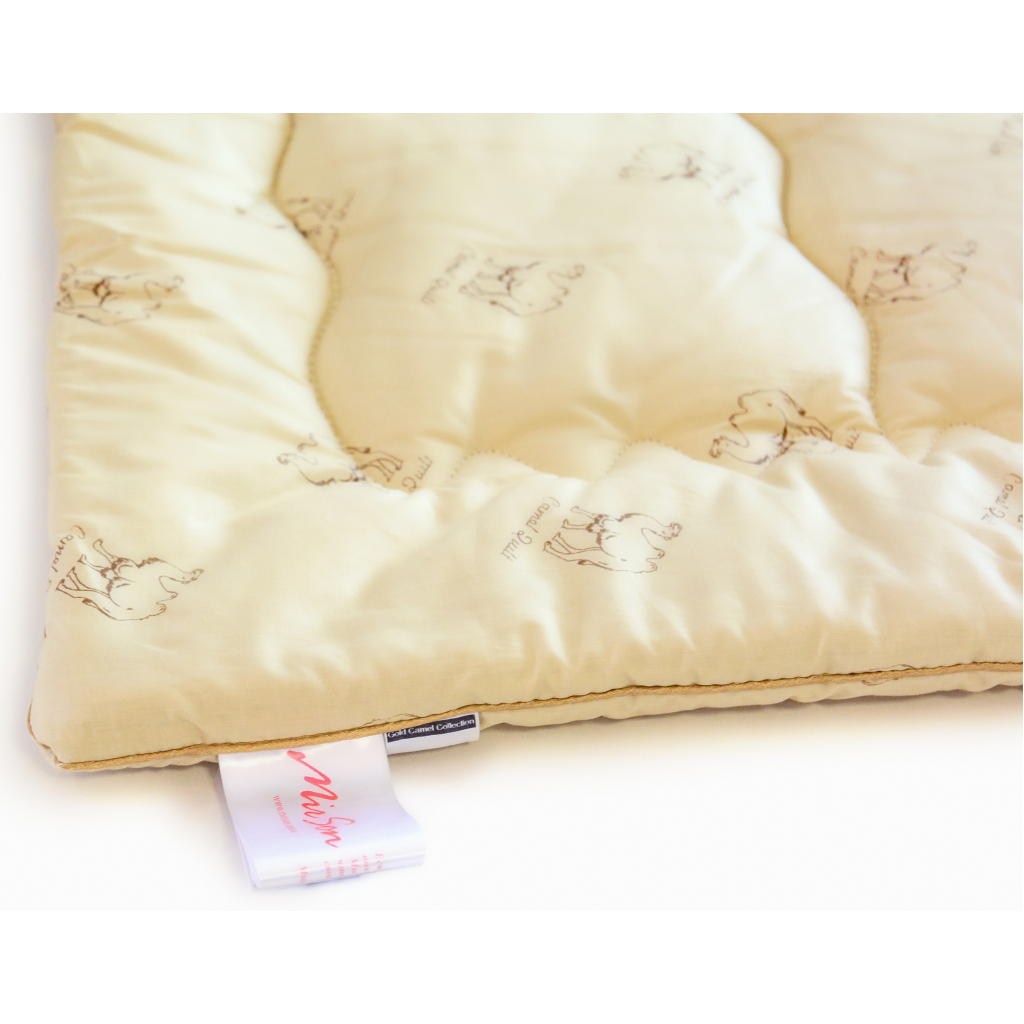 Ковдра MirSon вовняна Gold Camel Hand Made №173 літо 110x140 см (2200000460677) - зображення 3