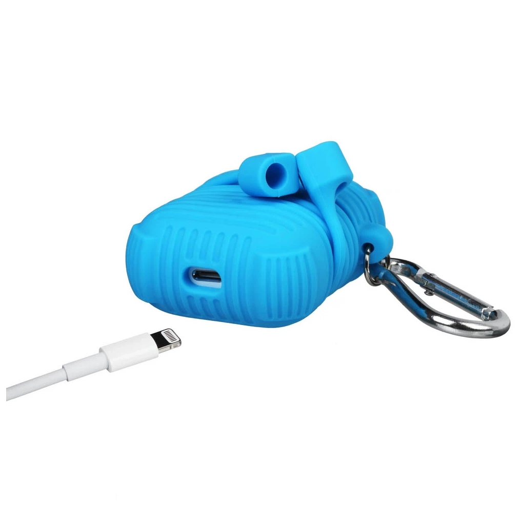 Чохол для навушників Armour i-Smile для Apple AirPods IPH1437 Blue (702331) - зображення 3