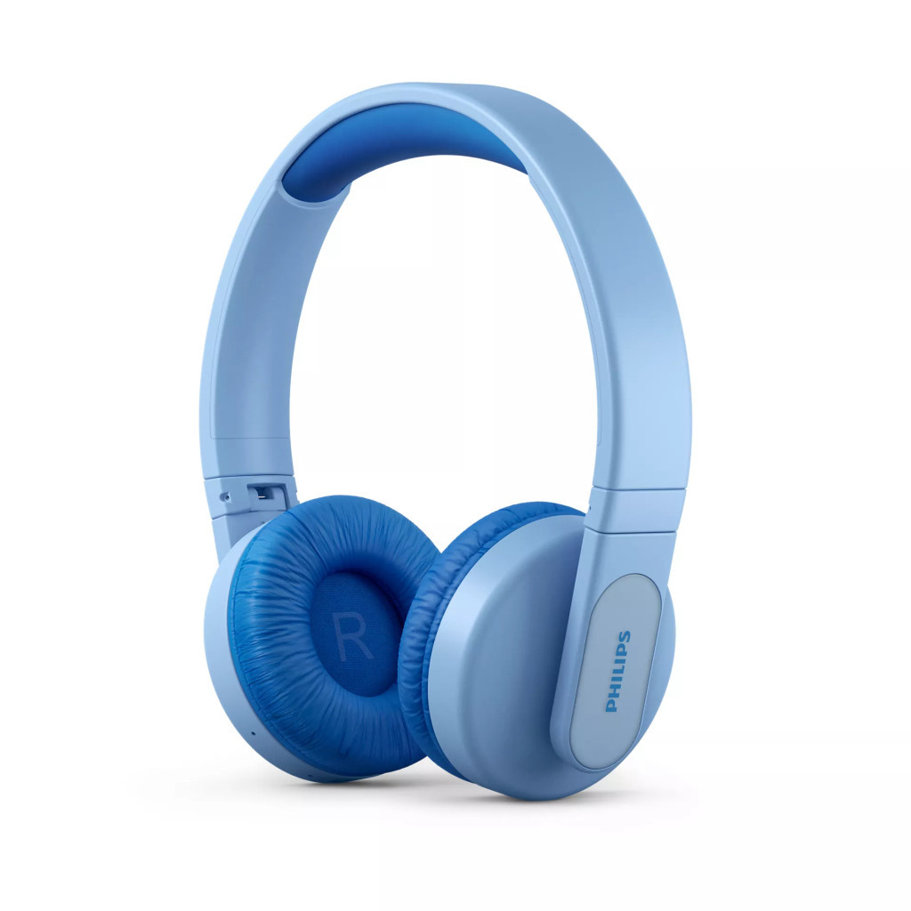 Навушники Philips Kids TAK4206 On-ear Colored light panels Wireless Blue (TAK4206BL/00) - зображення 1